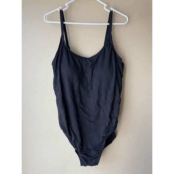Andie the Amalfi One Piece in Black Women's Size XXXL - Picture 1 of 2